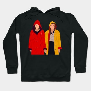 Stranger Things Eleven and Max Hoodie